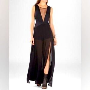 NWT BCBGMaxAzria Halee Romper Gown